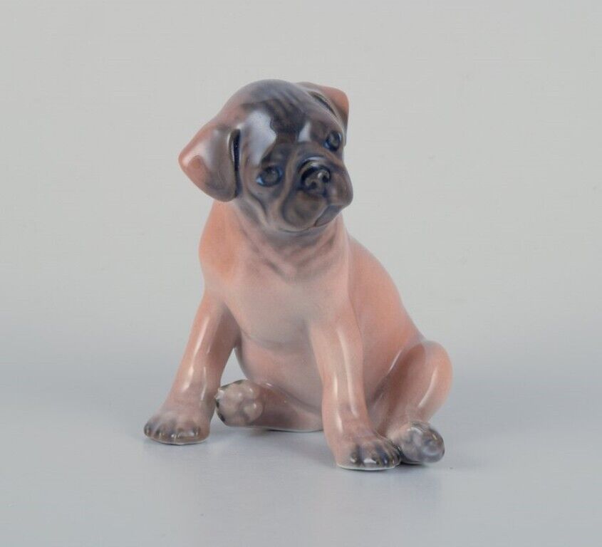 Royal Copenhagen porcelain figurine of a boxer puppy Model 3169