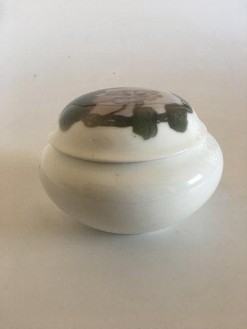 Royal Copenhagen Lidded Bowl No 483/400 with Flower Motif