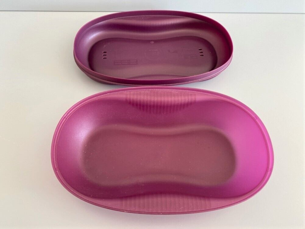 Tupperware Omelet Master Purple 430ml - EasyDelight - Type No 6996A / 6997A