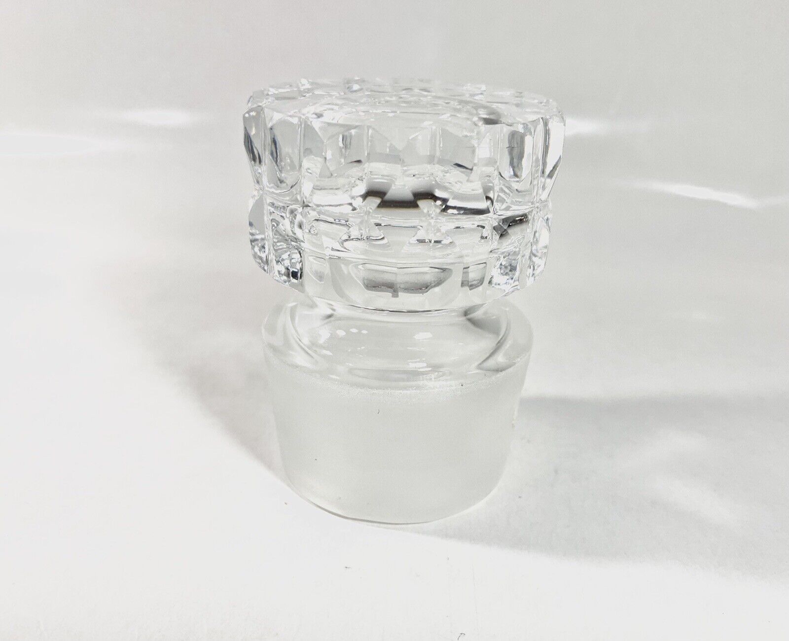 Orrefors Cut Crystal Glass Ingeborg Lundin Silvia Decanter