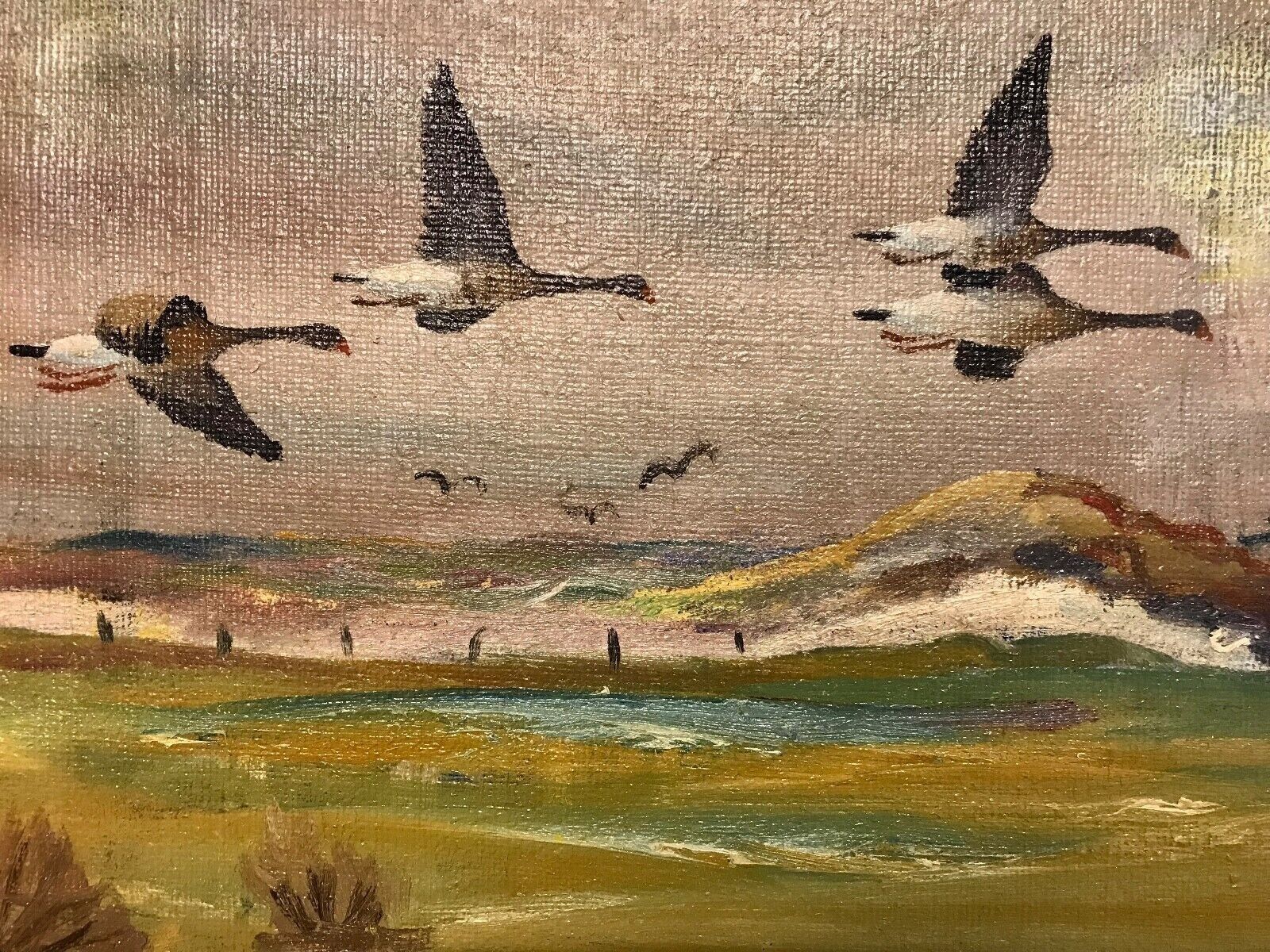 Holger Ytting (1900-?): MIGRATING GEESE