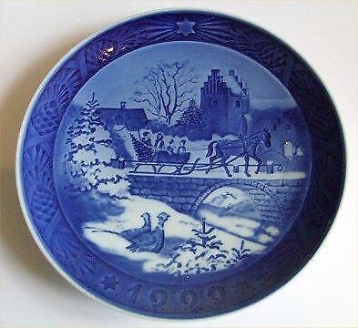 Royal Copenhagen RC Christmas Plate 1999