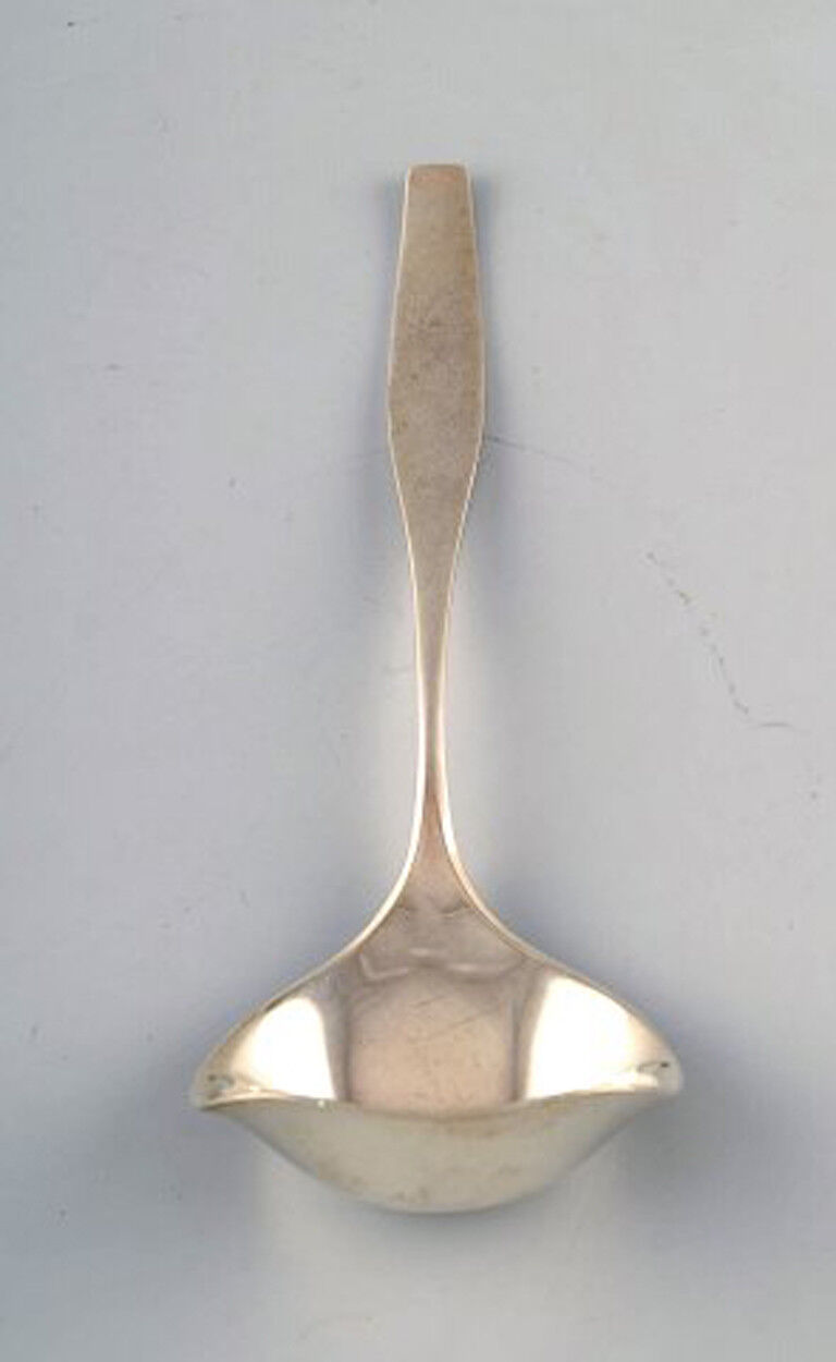 Hans Hansen Denmark "Charlotte" silver cutlery in sterling silver Sauce spoon