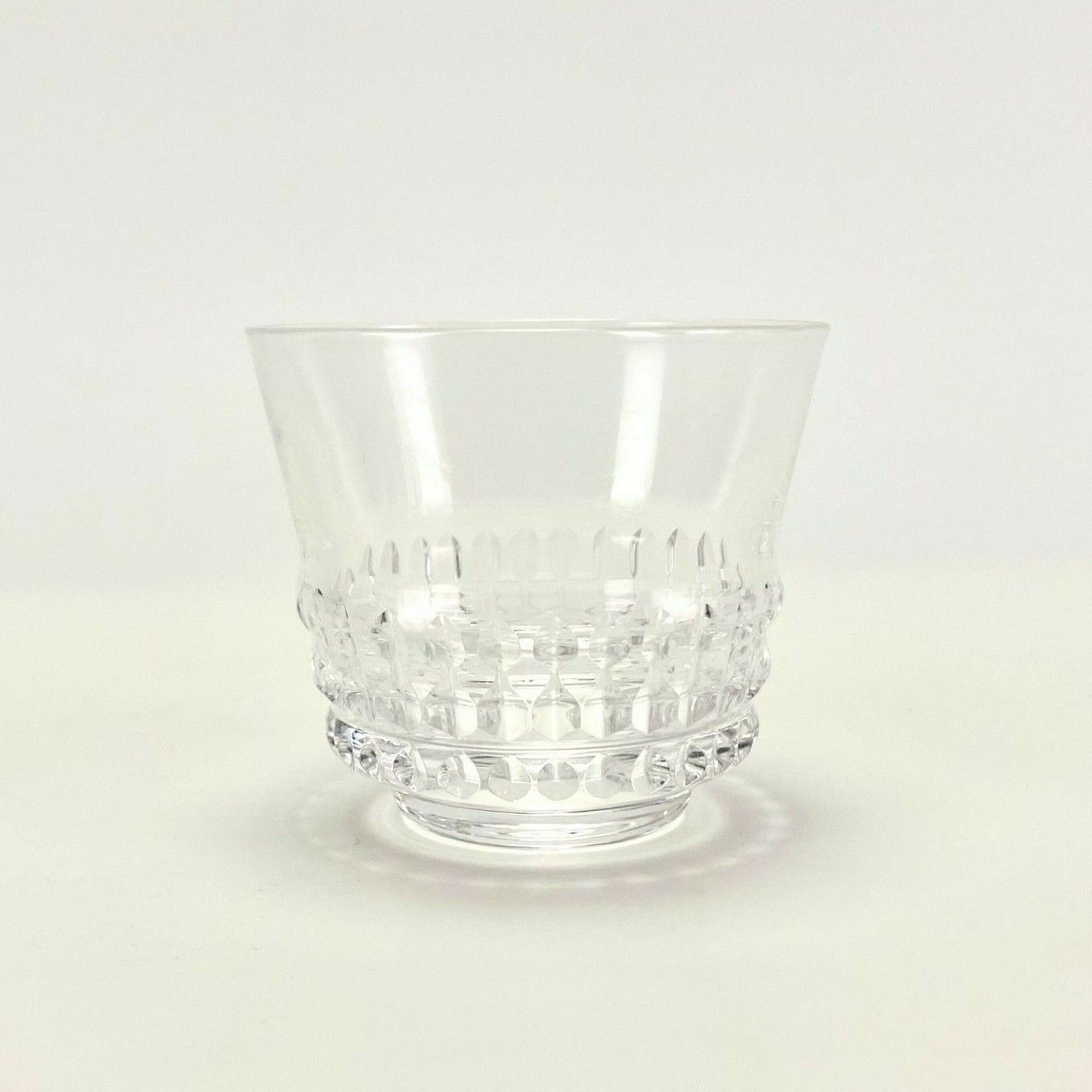 6 pc MCM Bengt Edenfalk Skruf Corona Cut Crystal Cocktail Drinks Glasses Barware