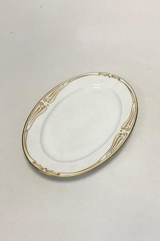 Royal Copenhagen Patttern No 117 Art Nouveau with Gold decoration Serving