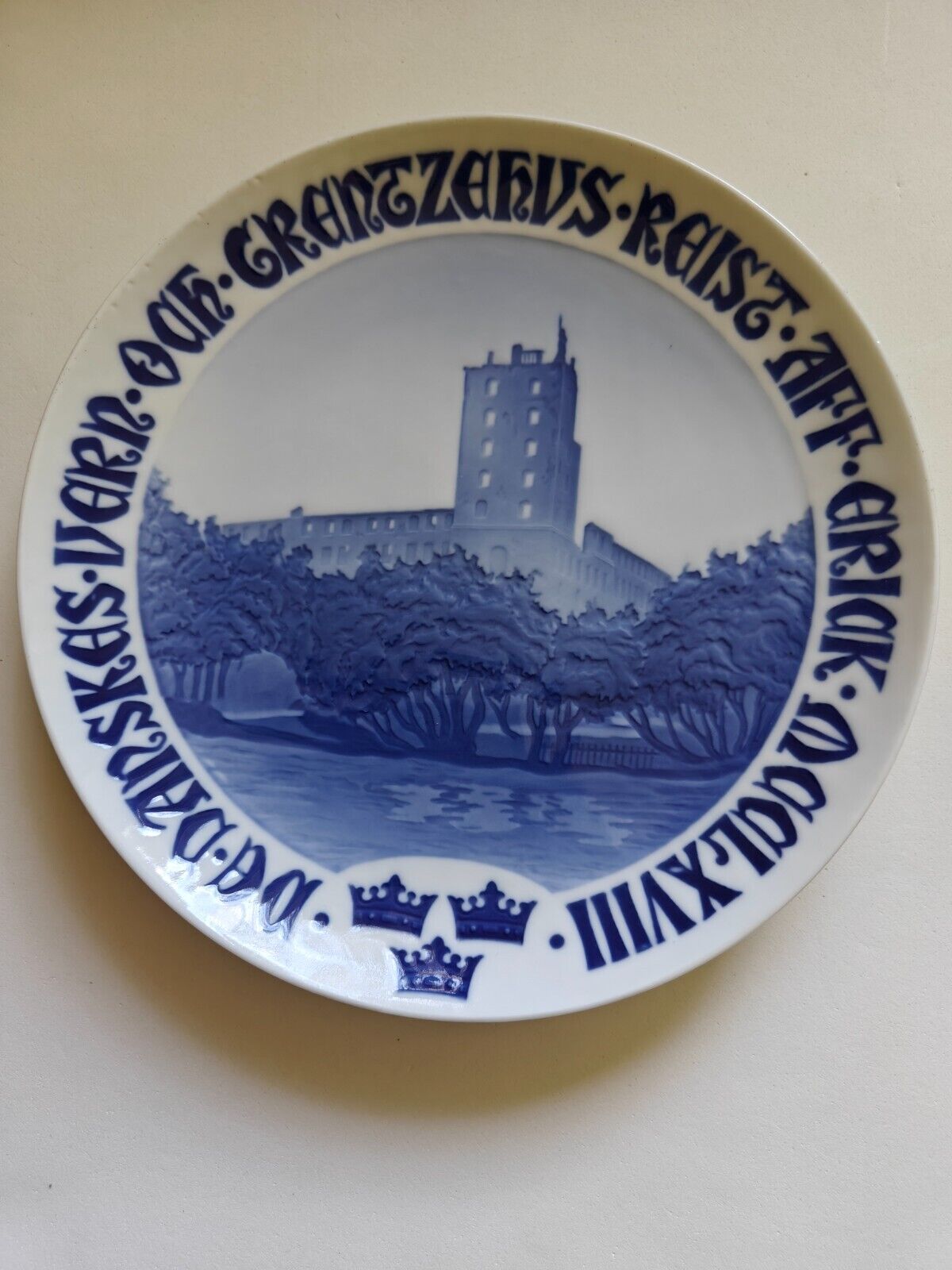 Bing Grøndahl Commemorative Plate from 1907