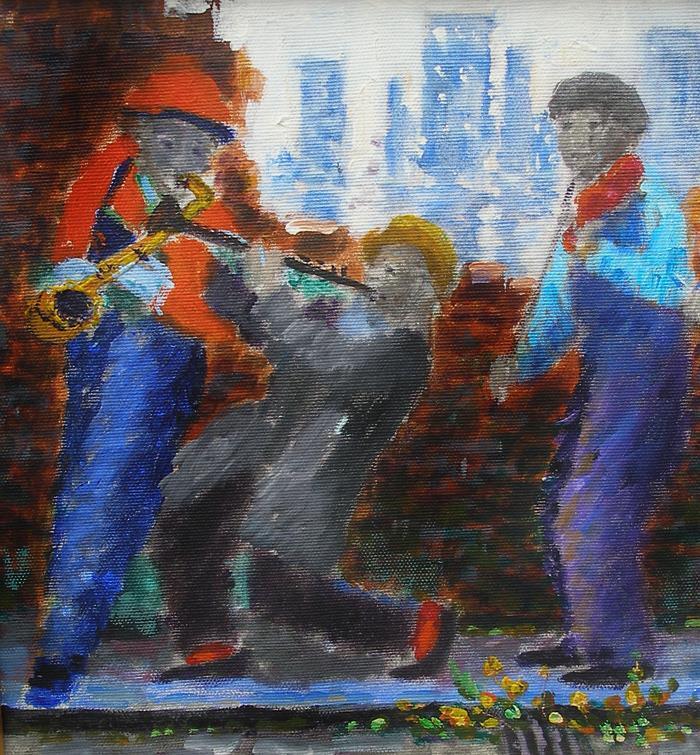 Alex Franci “ Pavarotti” ( 1947)  New York street musicians 1960s