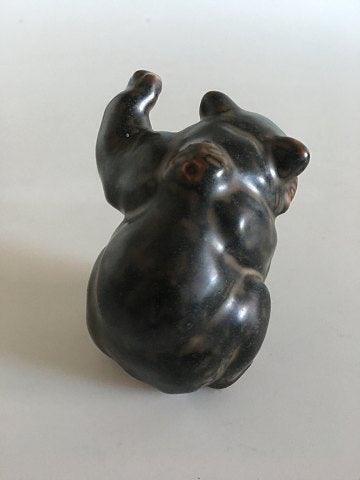 Royal Copenhagen Stoneware Figurine Bear Cub No 21433