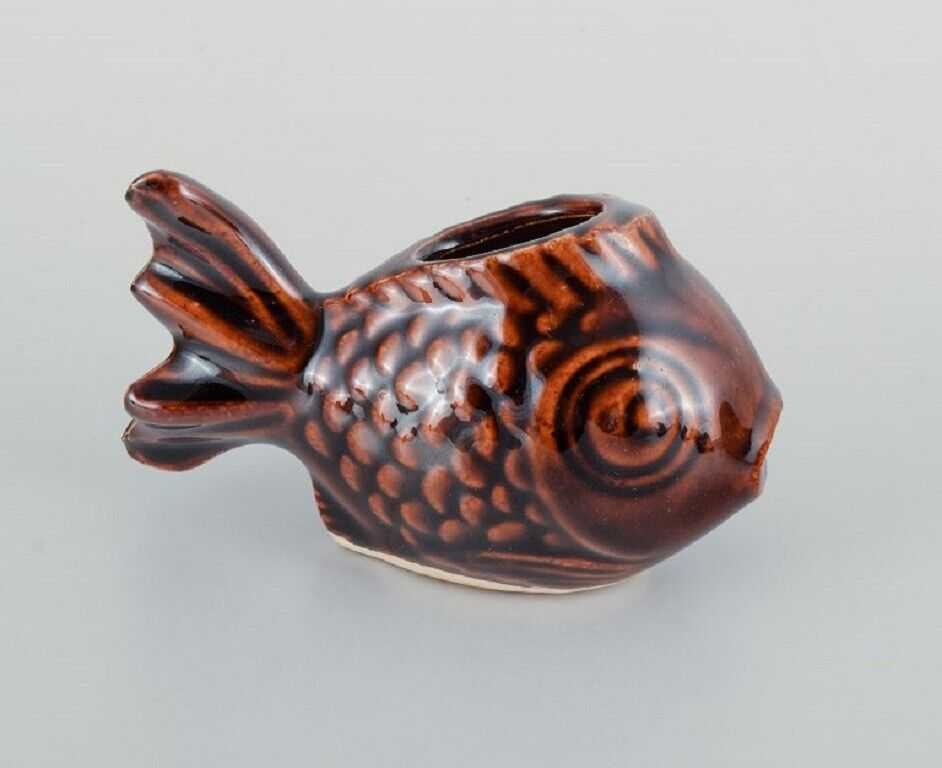 A collection of French ceramic fish France 1960/70