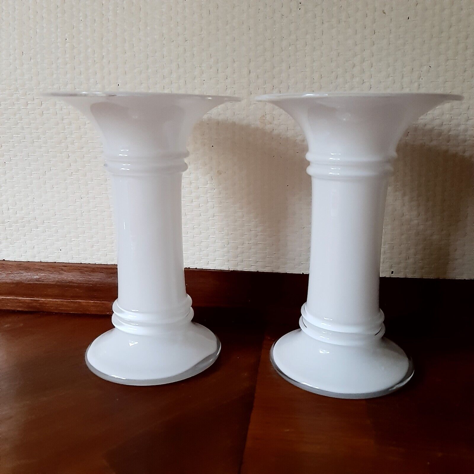 2 Reversable Vases / Candle Sticks MB serie MICHAEL BANG for FYENS - HOLMEGAARD