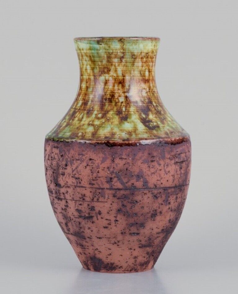 Szilasi Visby Sweden Unique ceramic bowl and vase Ca 1960