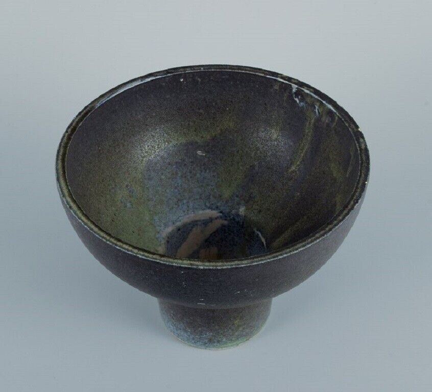 Unique vase in grey-green glaze Approx 1970/80s