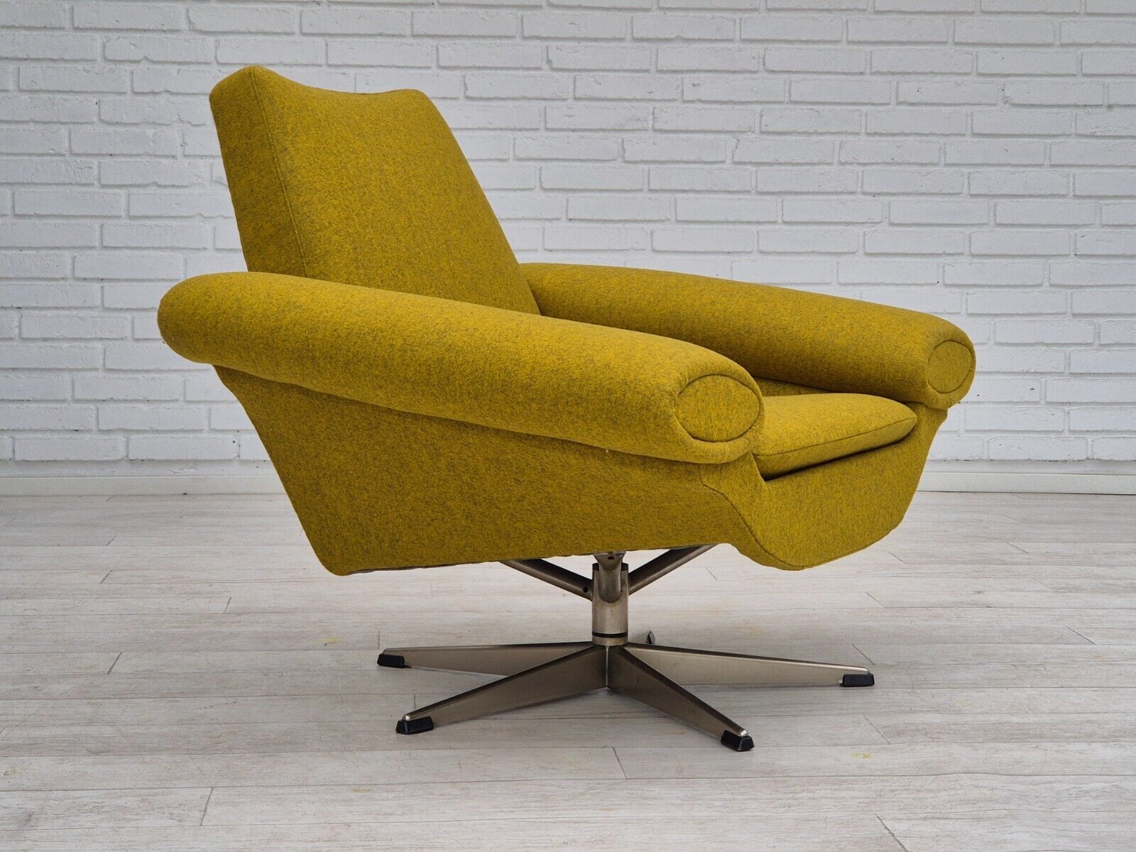 1960s Danish design by Johannes Andersen completely reupholstered armchair