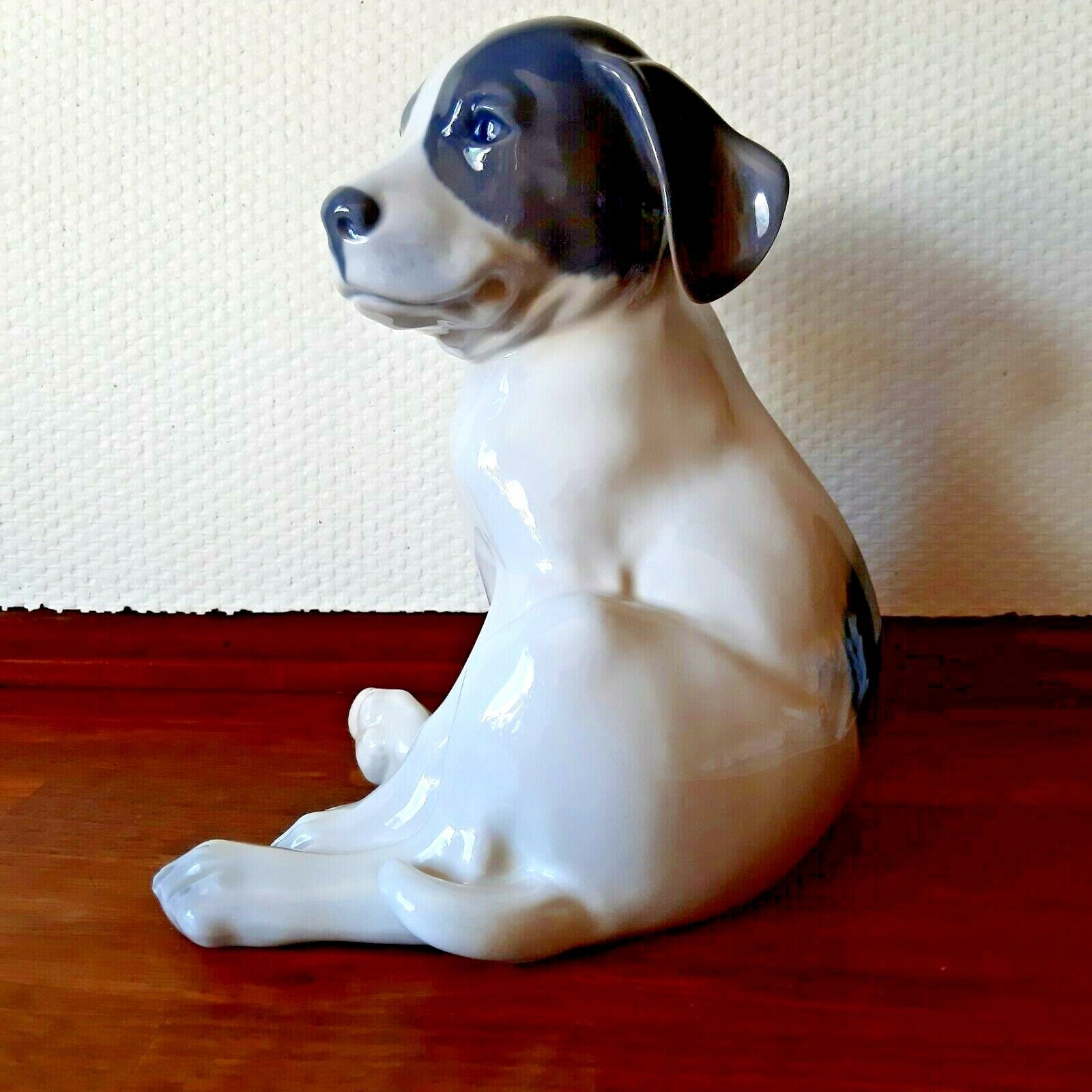 Large POINTER PUPPY DOG by Erik Nielsen for ROYAL COPENHAGEN # 259 Fact 1st