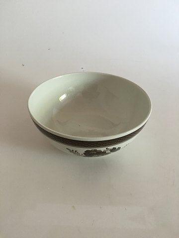 Royal Copenhagen Brown Tranquebar Salad Bowl No 934