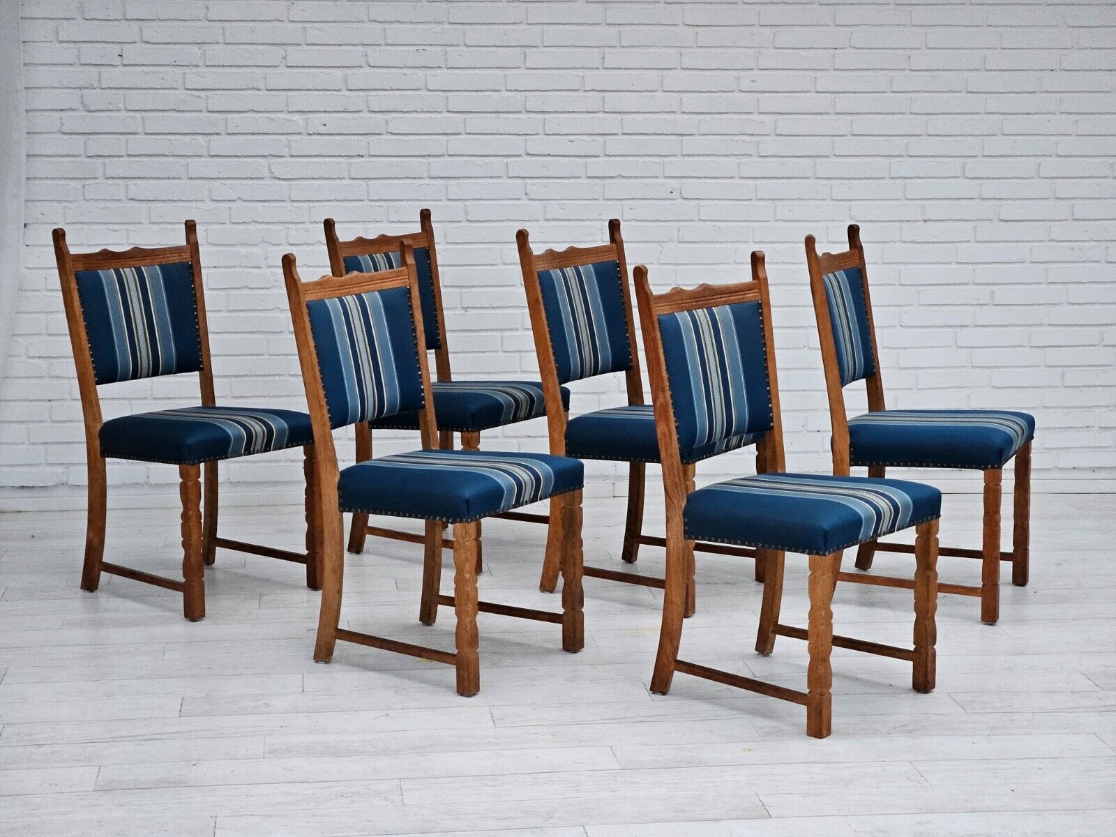 1970s set of Danish dinning chairs original good condition