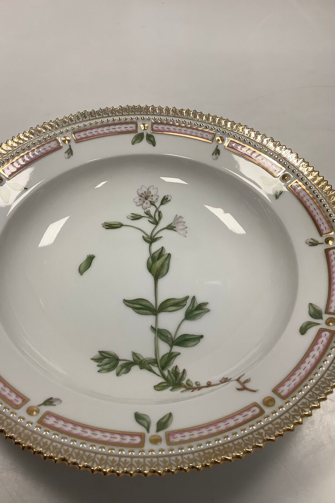 Royal Copenhagen Flora Danica Deep Plate No 20/3546 or 604