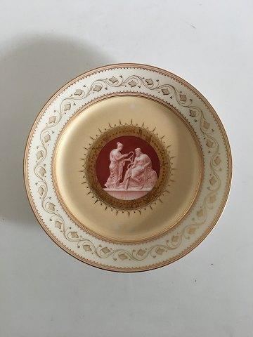 Bing  Grondahl Early Plate with Thorvaldsen Motif