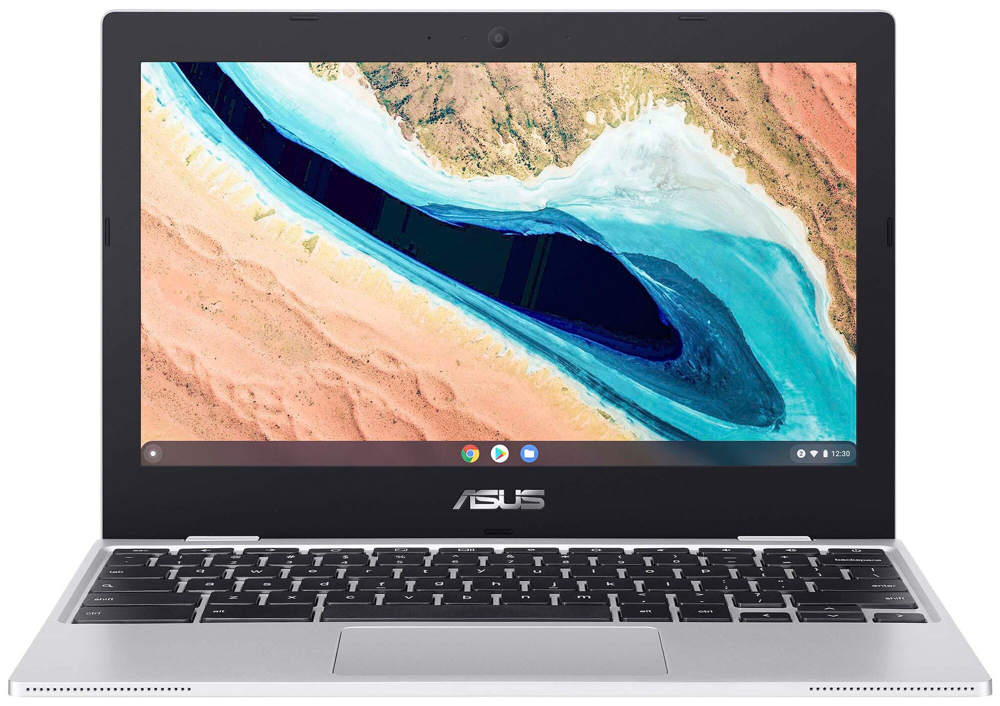 Asus Chromebook CX1101 Celeron/4/32 11" bærbar computer (silver)