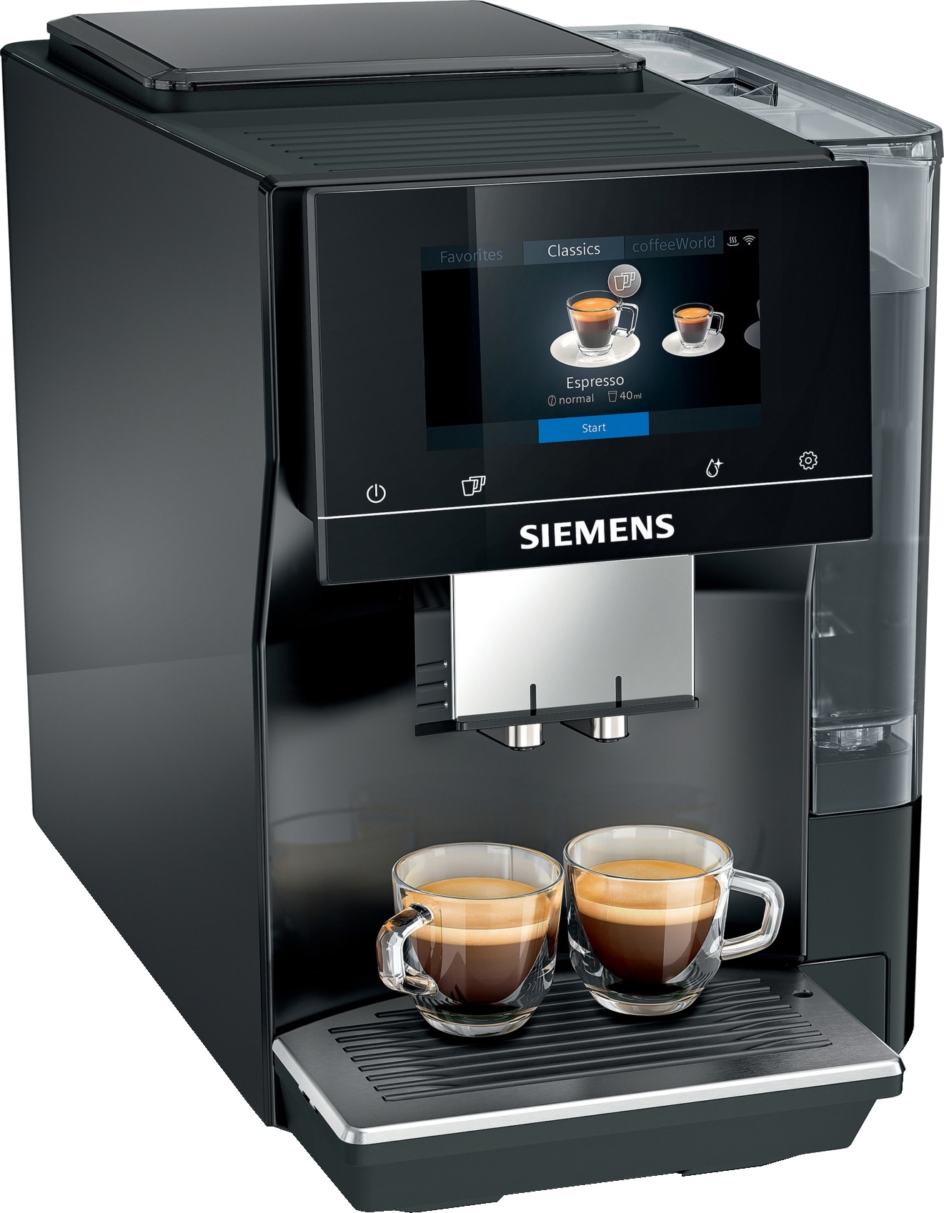 Siemens EQ700 Classic automatisk espressomaskine TP713R09 (sort)