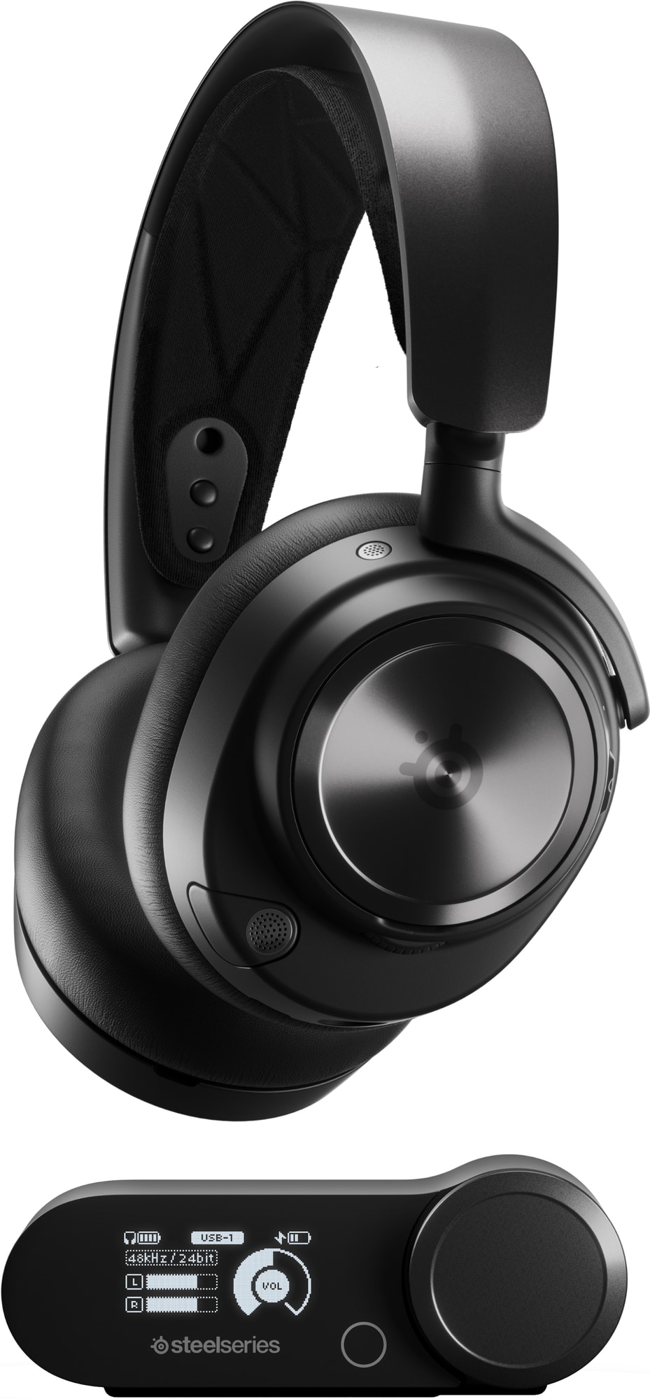 SteelSeries Arctis Nova Pro trådløst gaming headset (til PS5, sort)