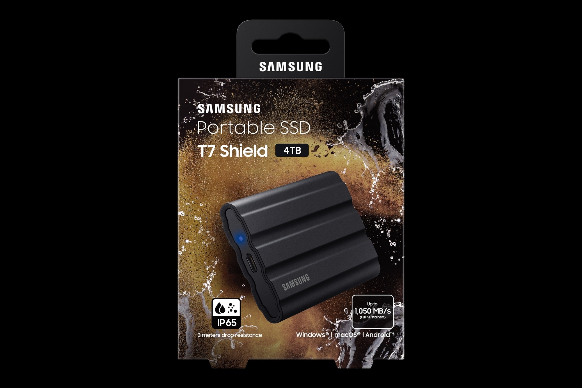 Samsung T7 Shield 4TB Black