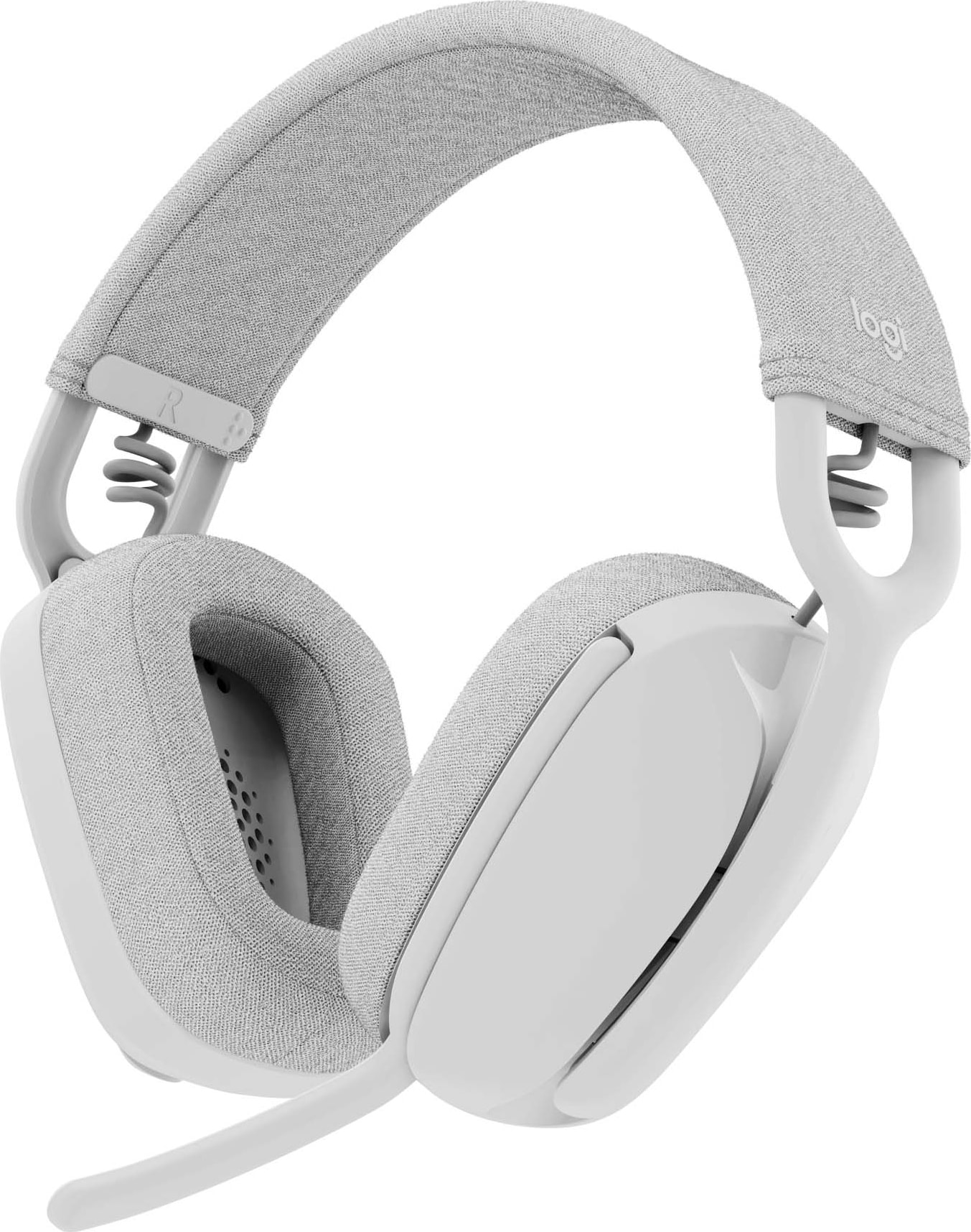 Logitech Zone Vibe 100 trådløst headset (hvid)