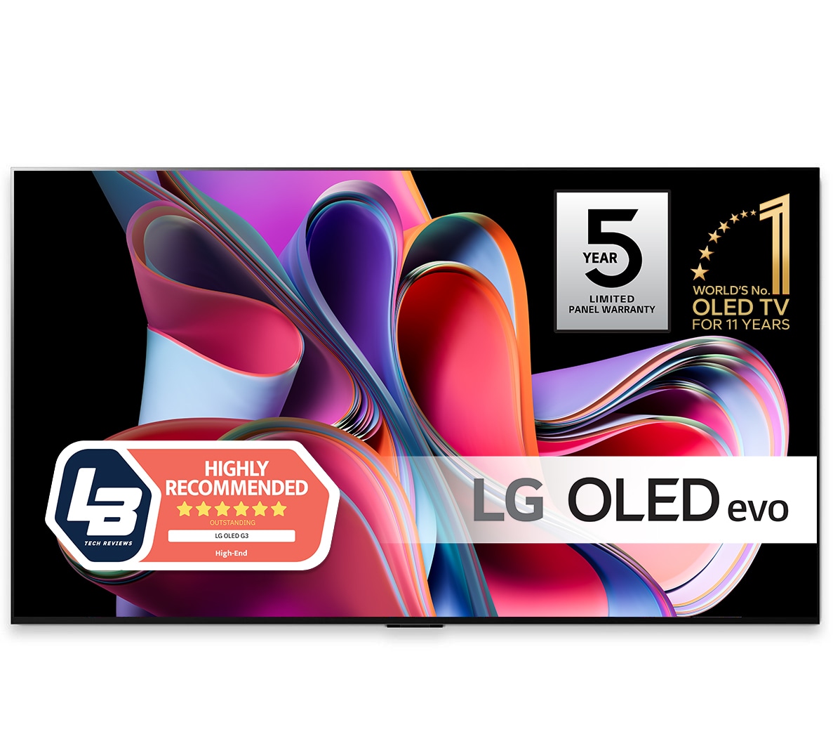 LG 77" G3 4K OLED evo TV (2023)