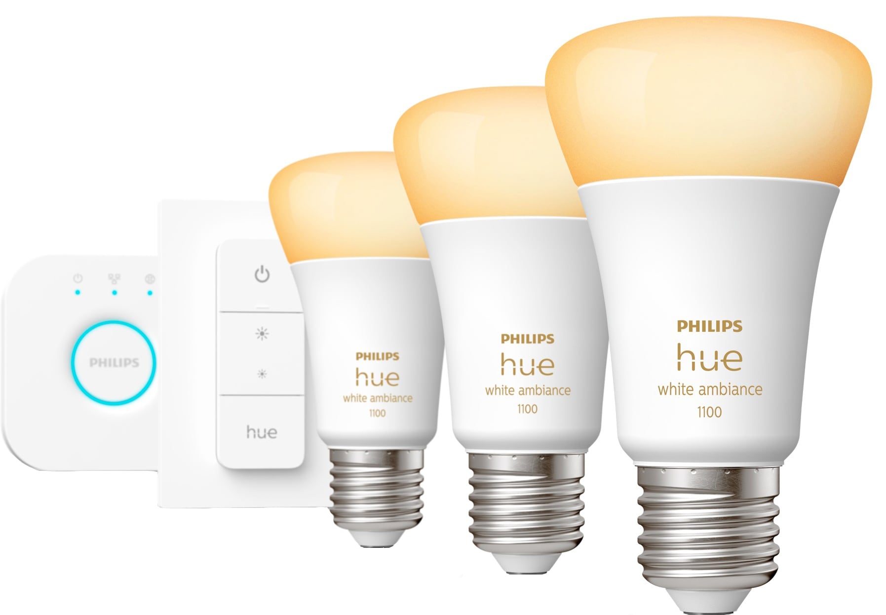 Philips Hue WA 8W A60 E27 Bridge-sæt