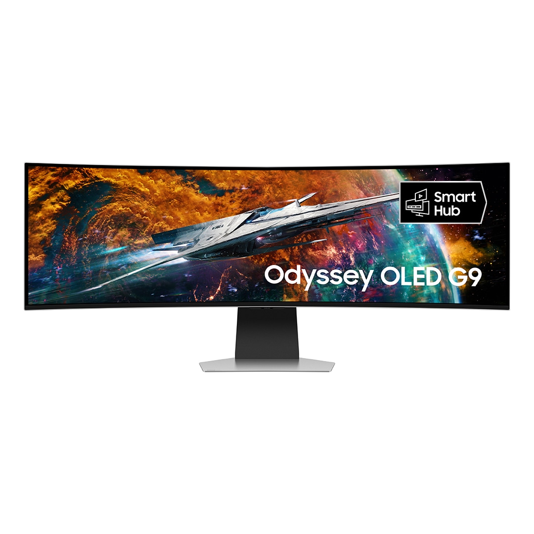 Samsung Odyssey G9 S49CG950S 49" buet OLED-skærm