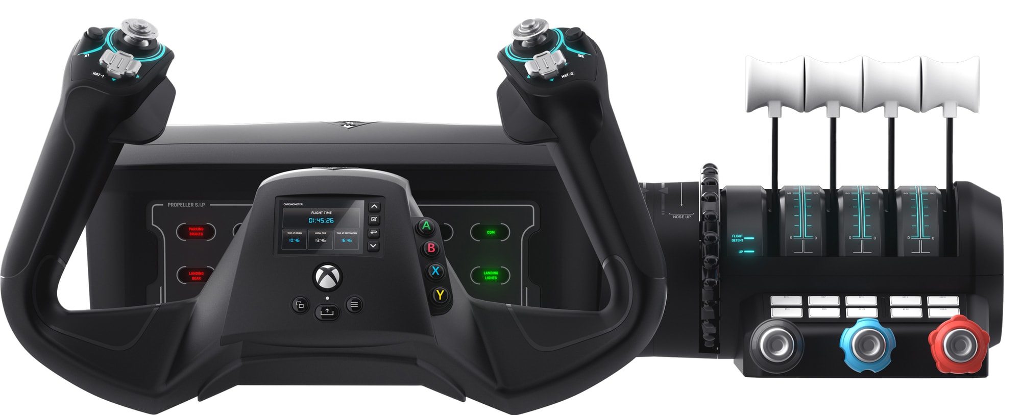 Turtle Beach VelocityOne Universal Control System flight simulator