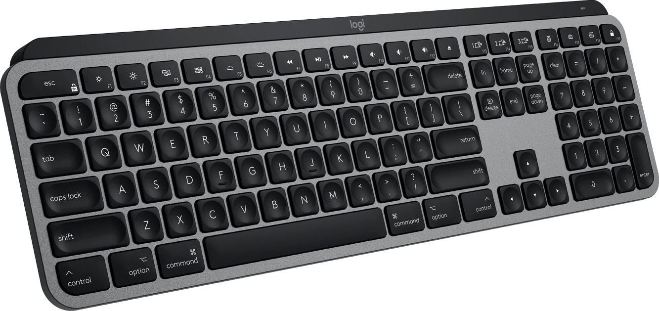 Logitech MX Keys 3 Mac trådløst tastatur (space grey)