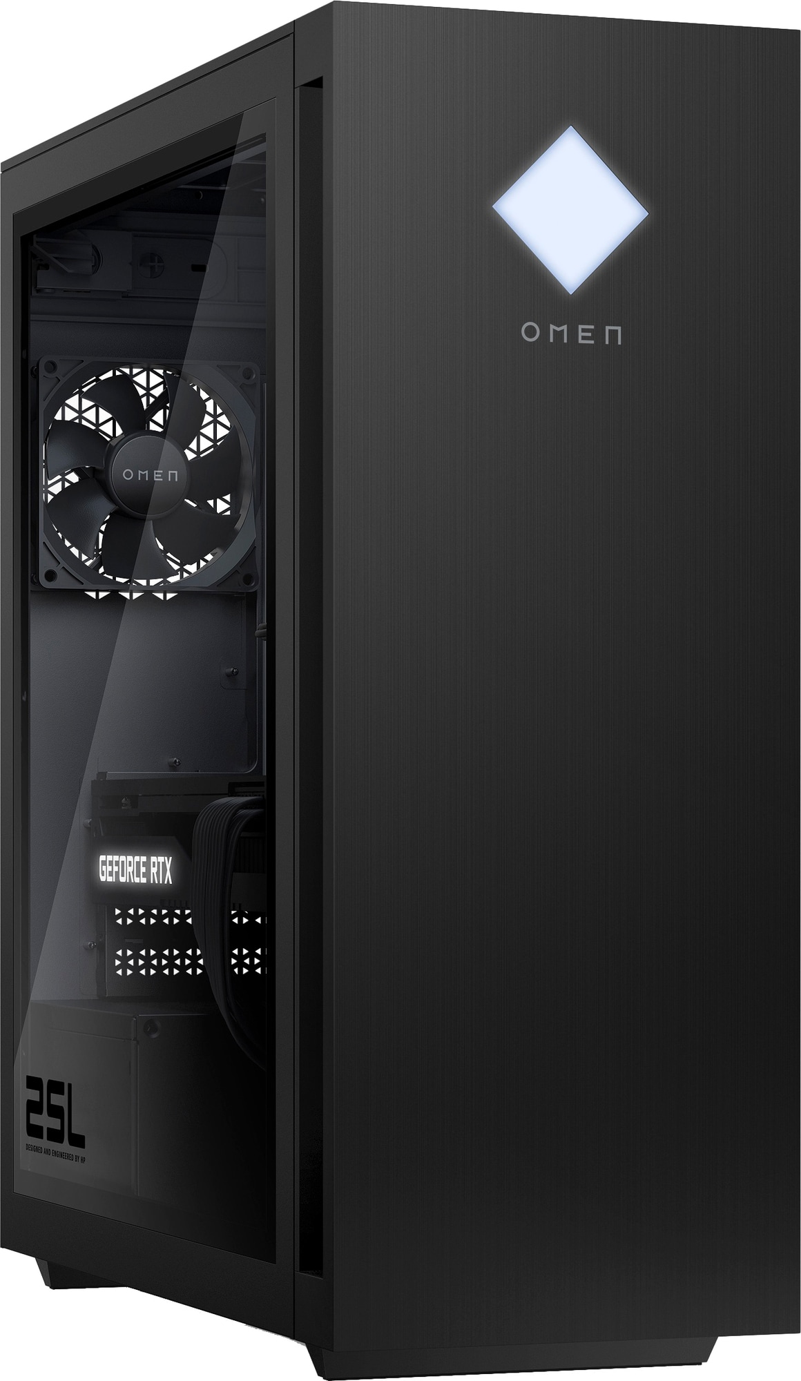 HP Omen 25L i7-14F/16/1TB/4070S stationær gaming-computer