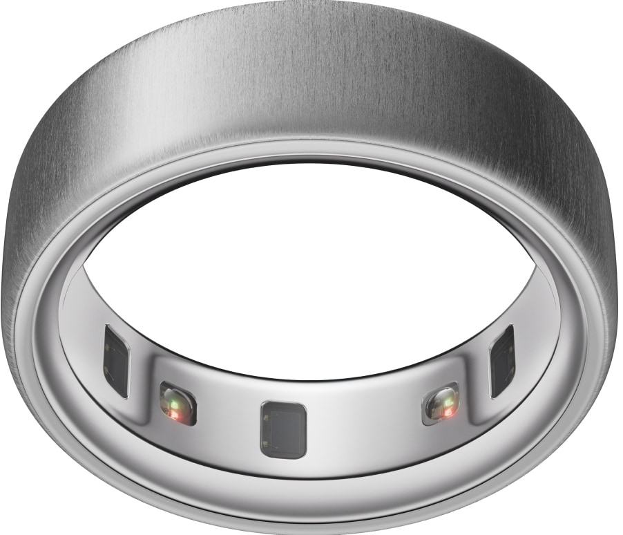 Oura Ring 4 Smart Ring størrelse 11 (børstet sølv)