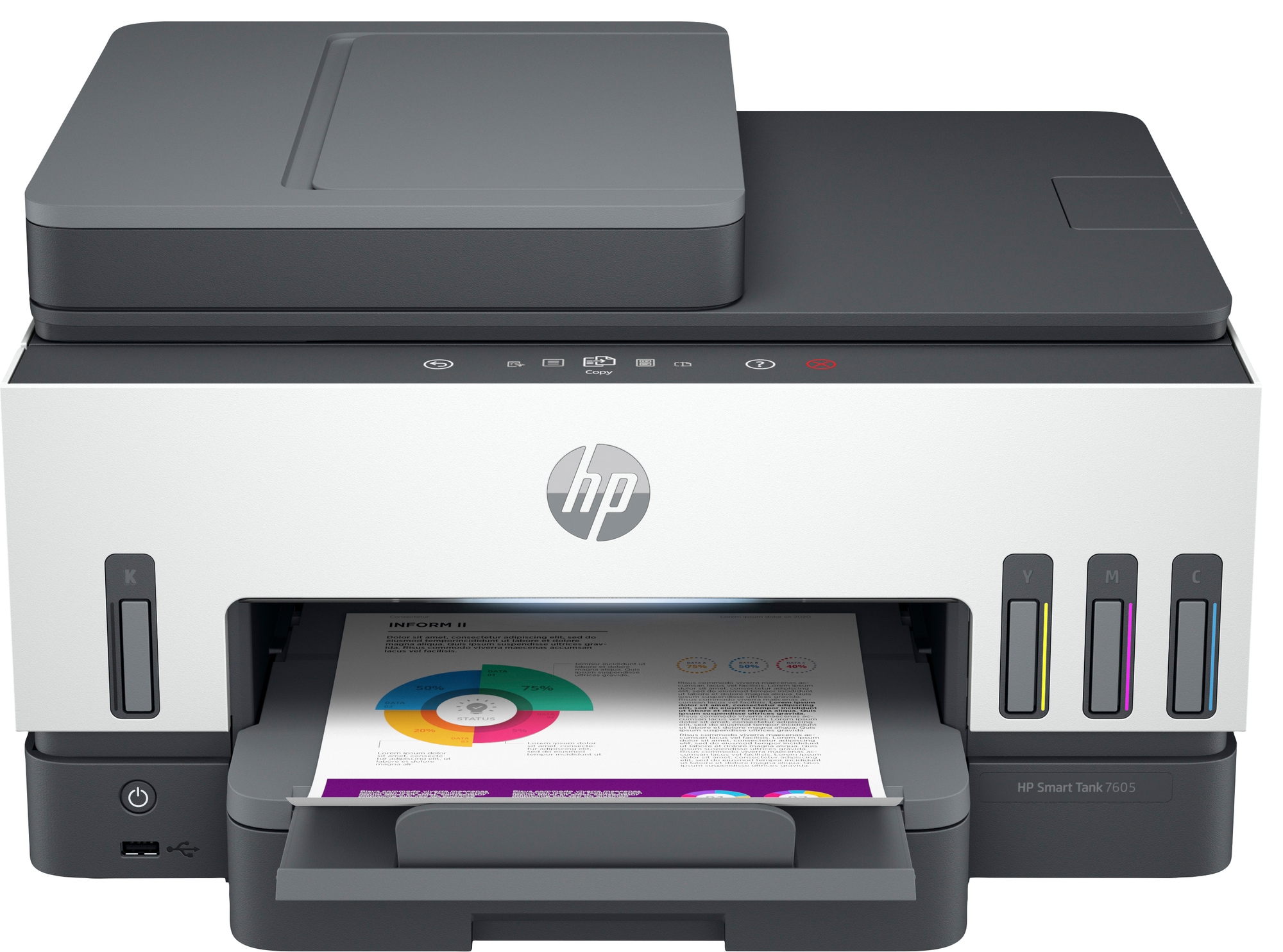 HP Smart Tank 7605 AIO inkjet printer