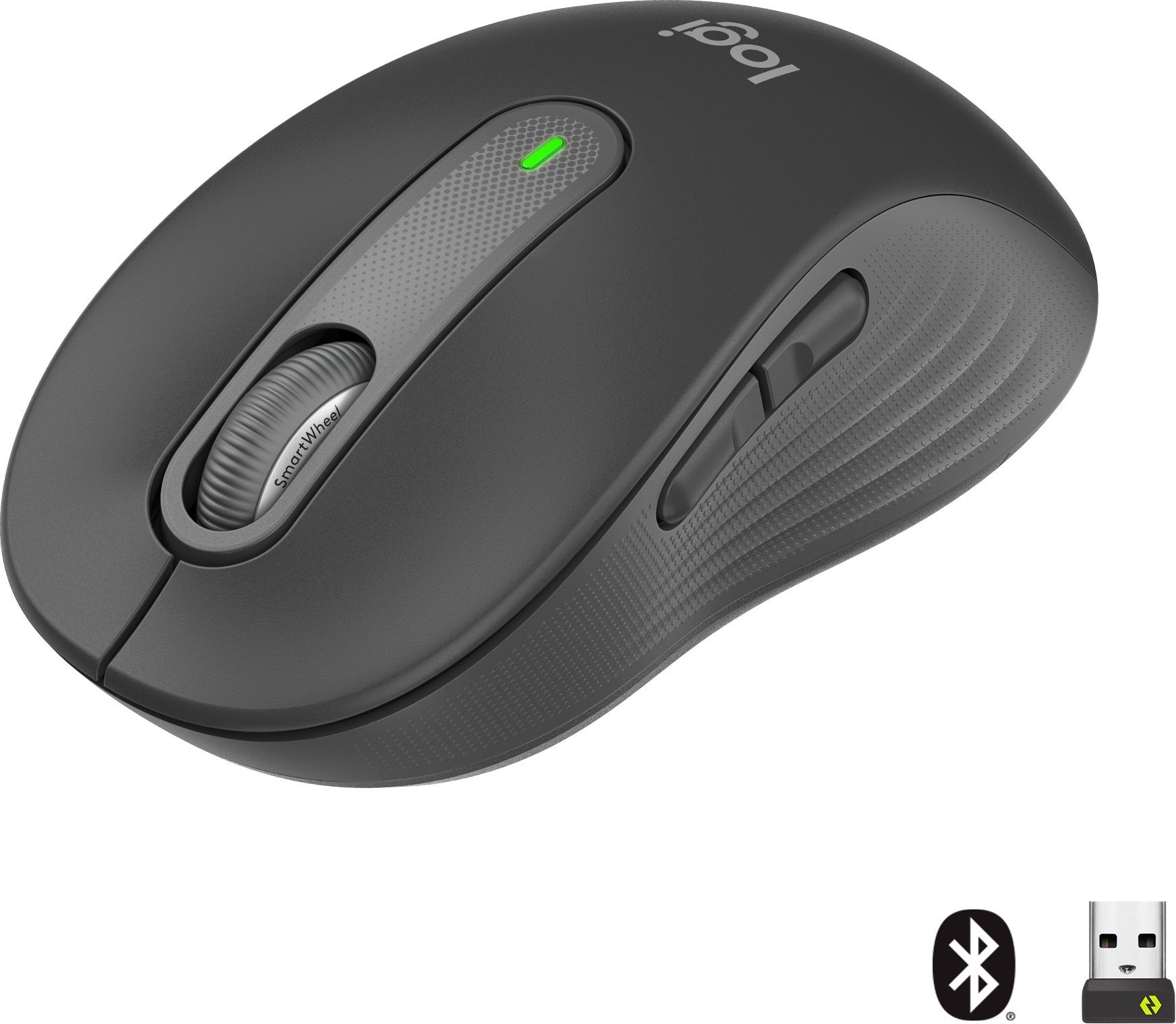 Logitech Signature M650 Large Wireless Mouse (Graphite)