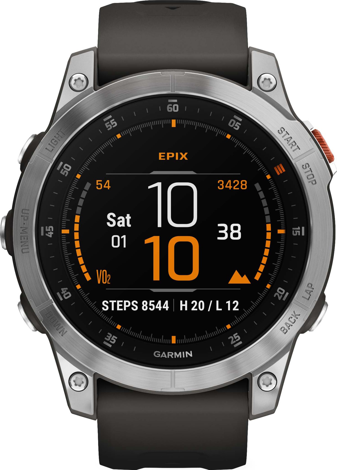 Garmin epix (Gen 2) AMOLED smartwatch 47mm (grå)