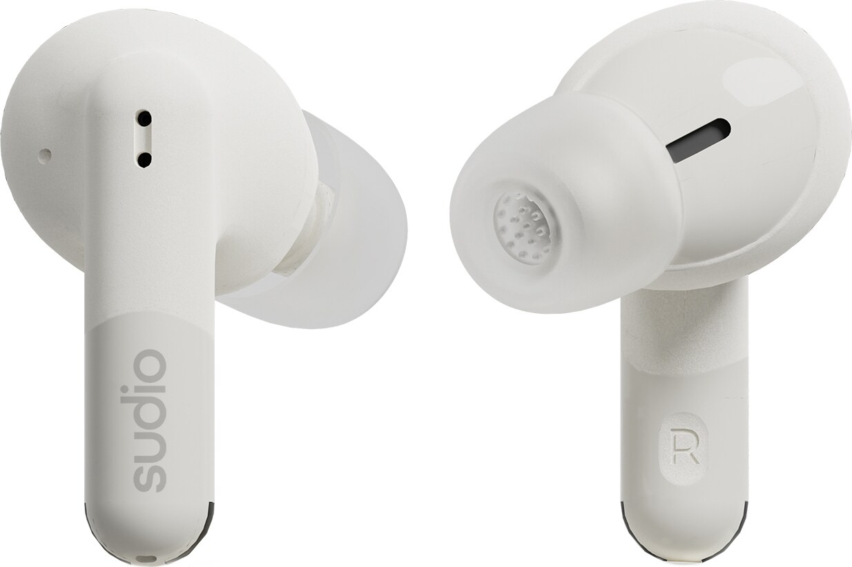 Sudio D1 true wireless in-ear ørepropper (hvid)