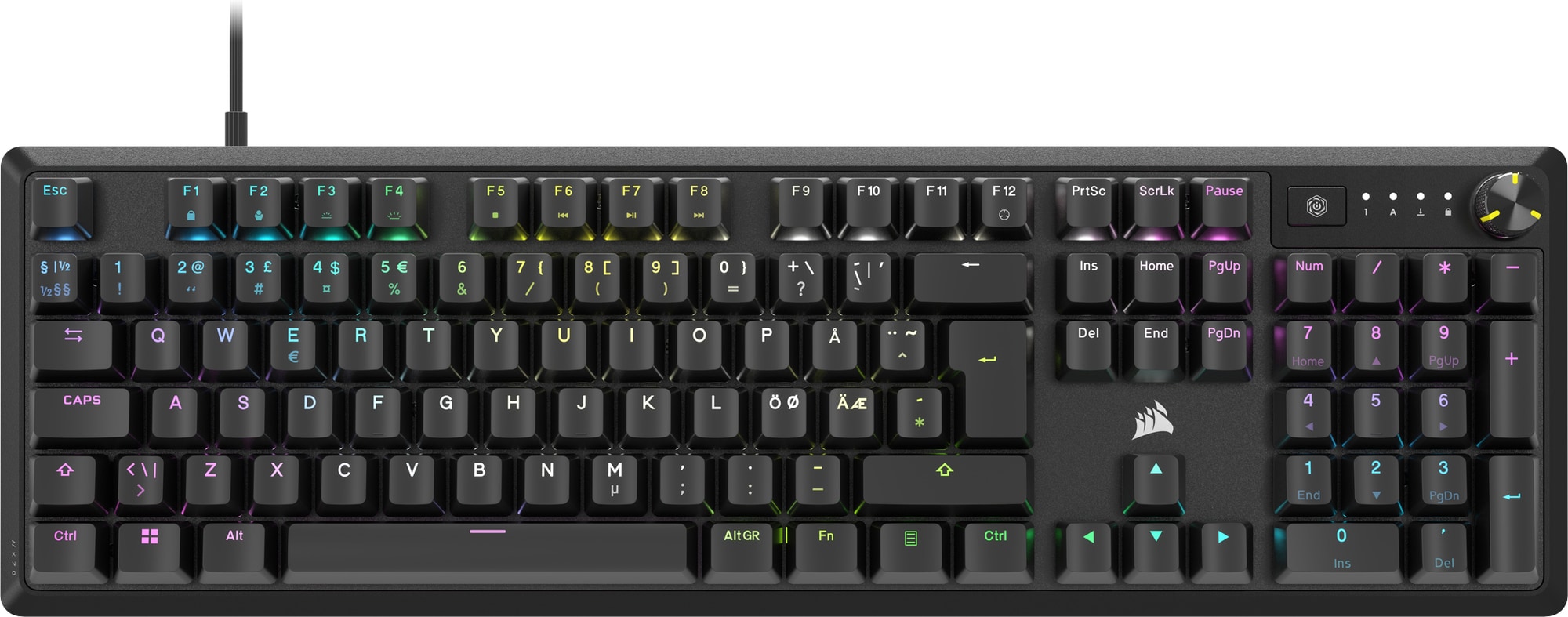 Corsair K70 Core RGB gaming-tastatur