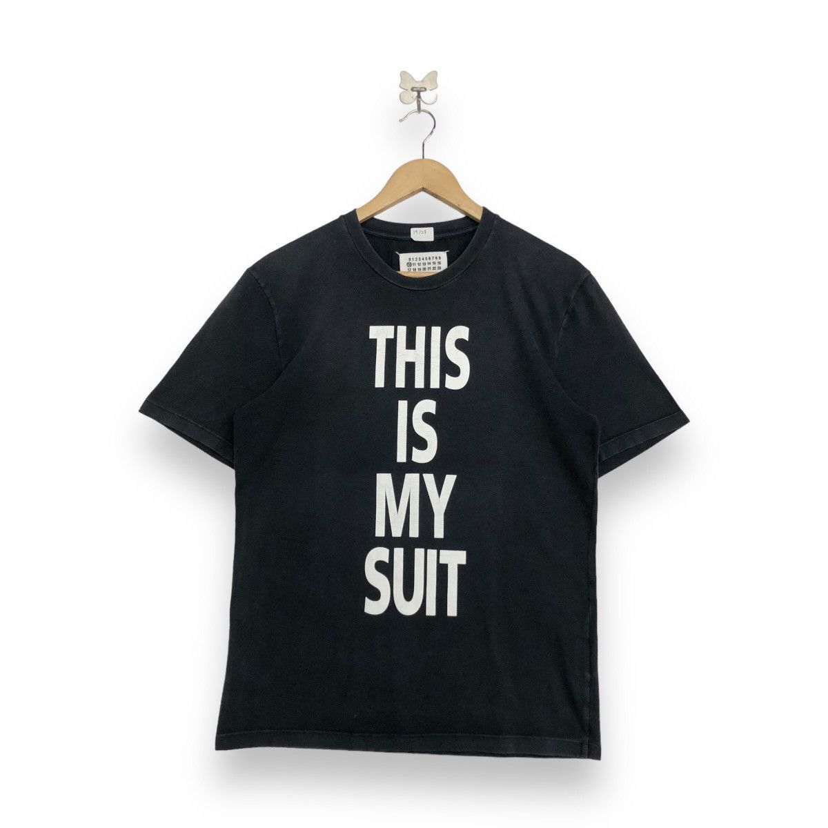 Maison Margiela Maison Martin Margiela Luxury T-Shirt in Black, Men's (Size Small)