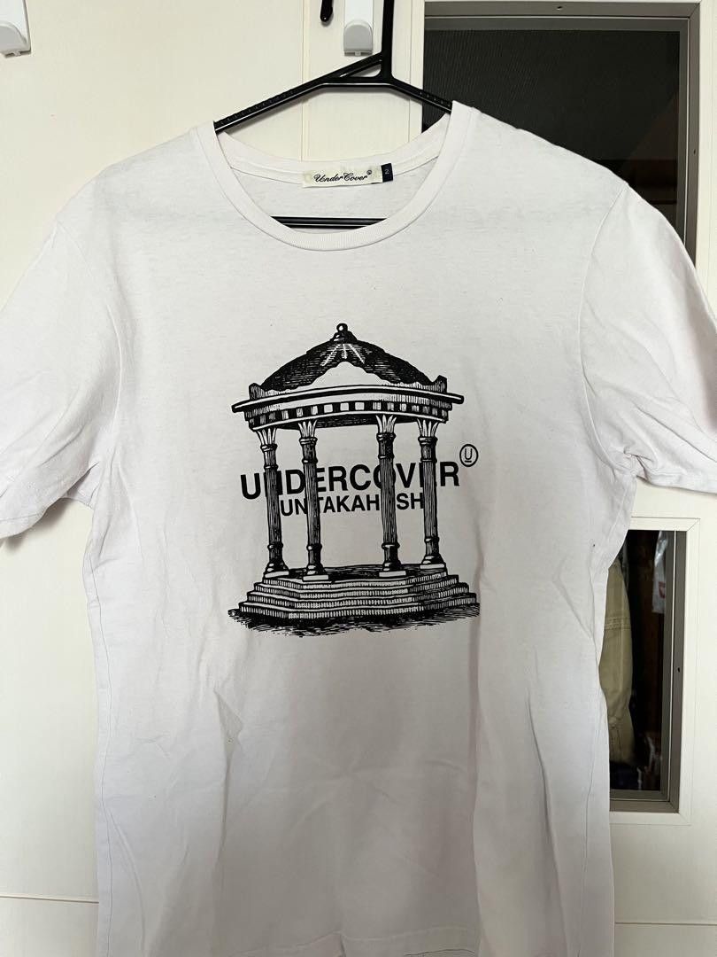 Undercover Gazebo Logo Tee in White, Men's (Size Medium)