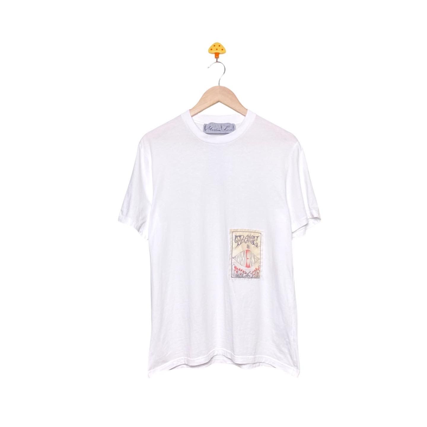 Martine Rose Flyer Crewneck Oversized T-Shirt F/w 2018 in White, Men's (Size Large)