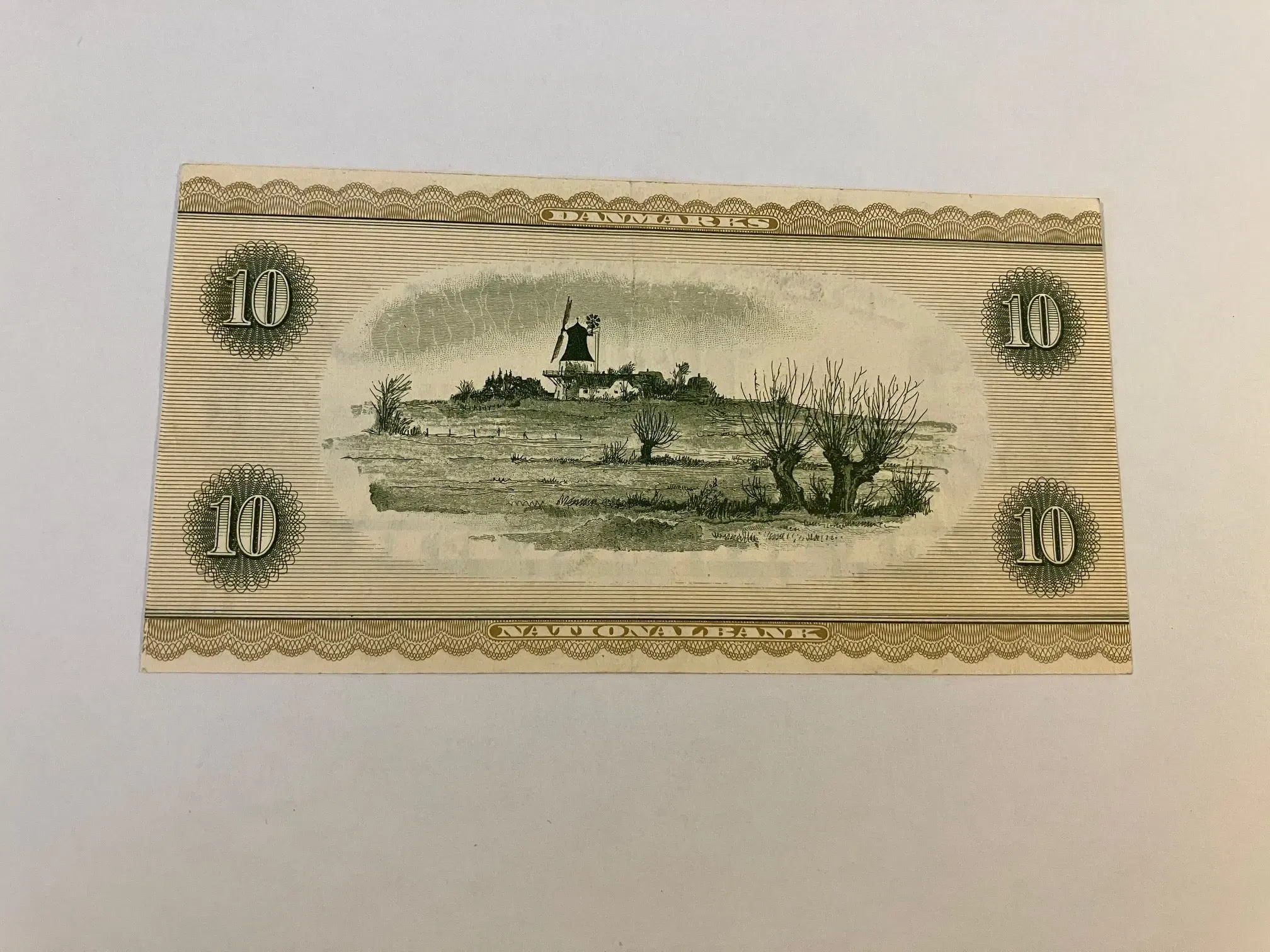 10 Kroner 1952 "Blindetier" A1 Danmark