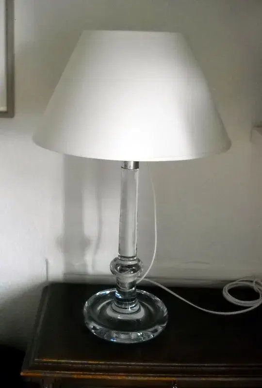 Stor Holmegaard lampe