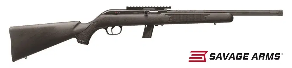 Savage 64 FV-SR halvautomatisk 22 lr med gevind 1/2" UNF-28