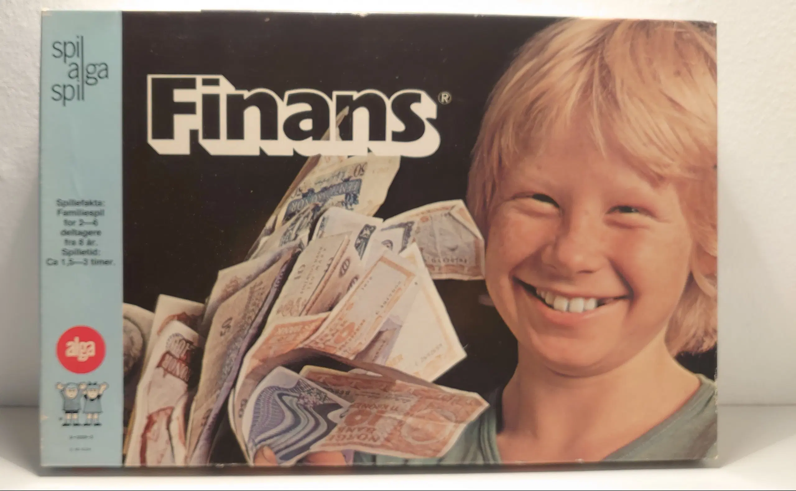 FinansVintage brætspil fra Alga Lidt som Matador