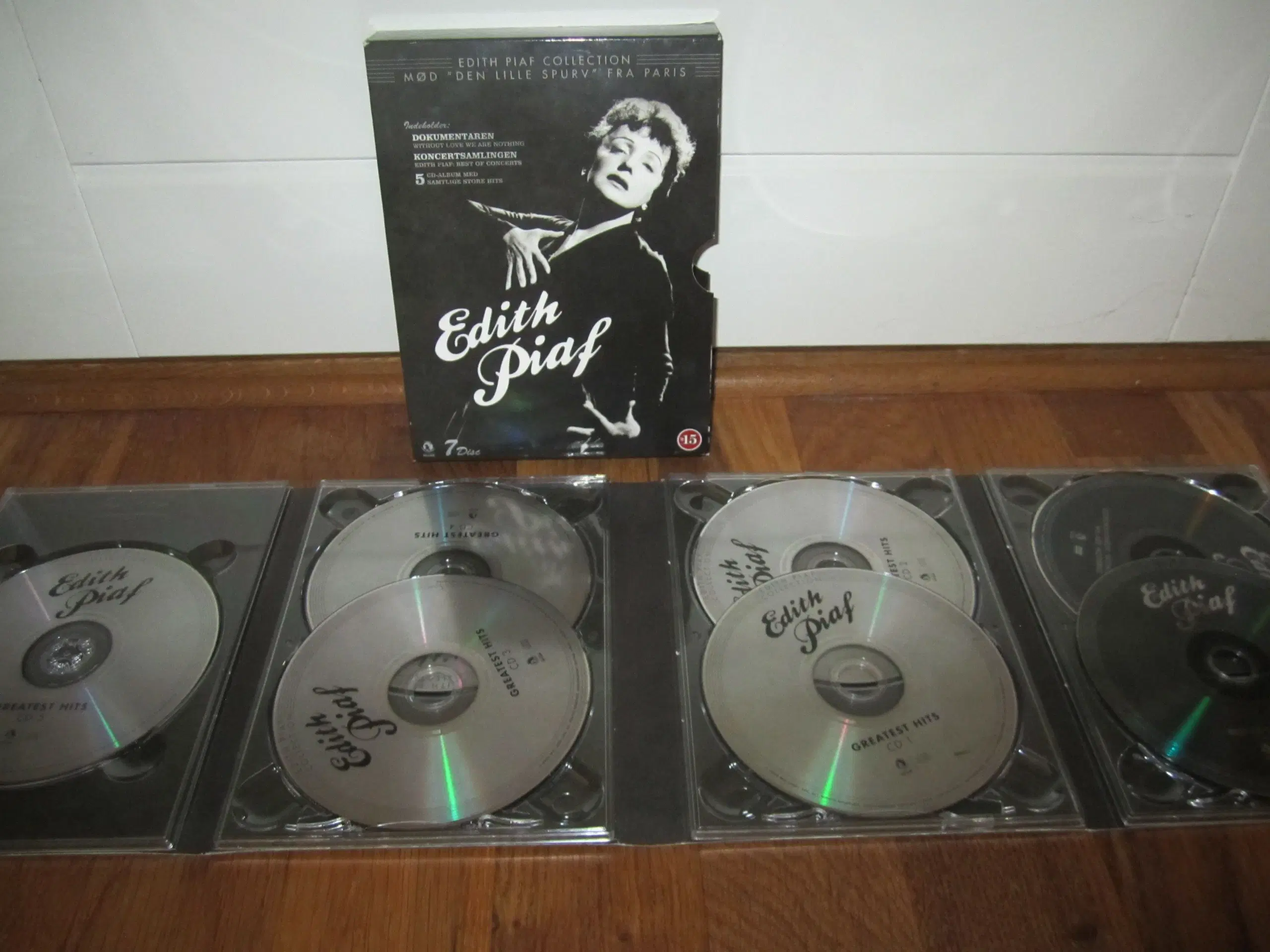 EDITH PIAF Collection 7 x disc Box