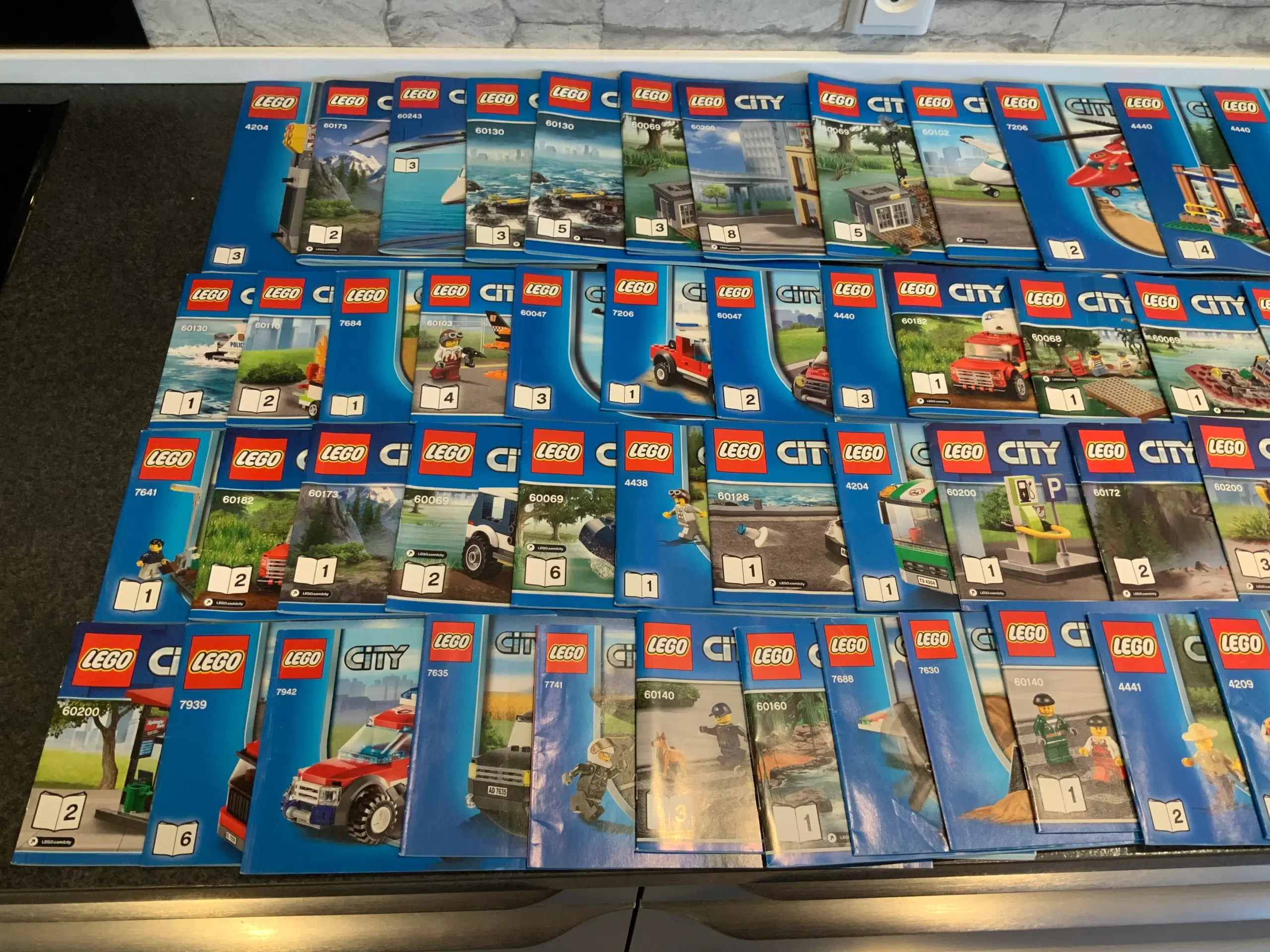 Lego city manualer