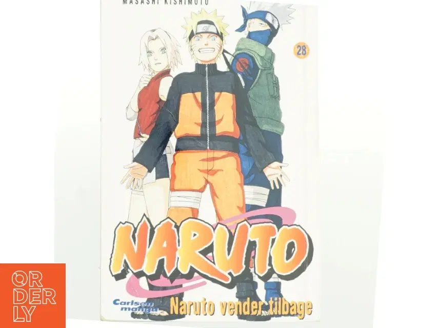 Naruto vender tilbage af Masashi Kishimoto (Bog)