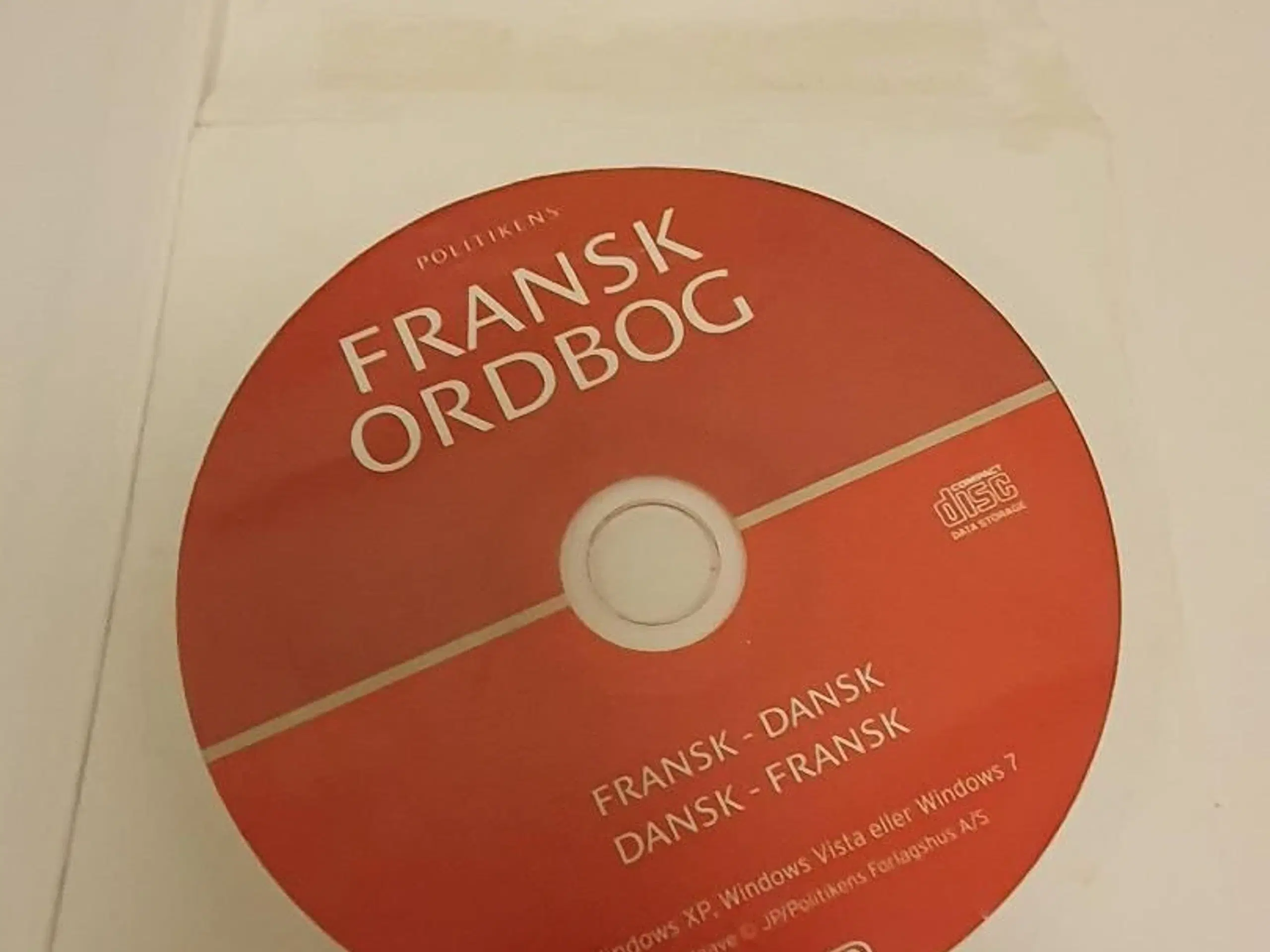 Fransk-Dansk / Dansk-Fransk ordbog med CD